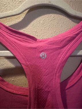lululemon athletica Pink Racerback Sports Tank